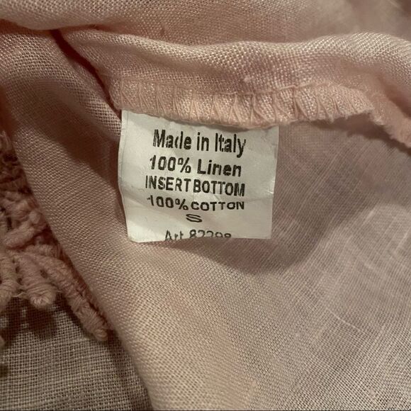 Terzo Millennio 100% Linen Top - Picture 10 of 12